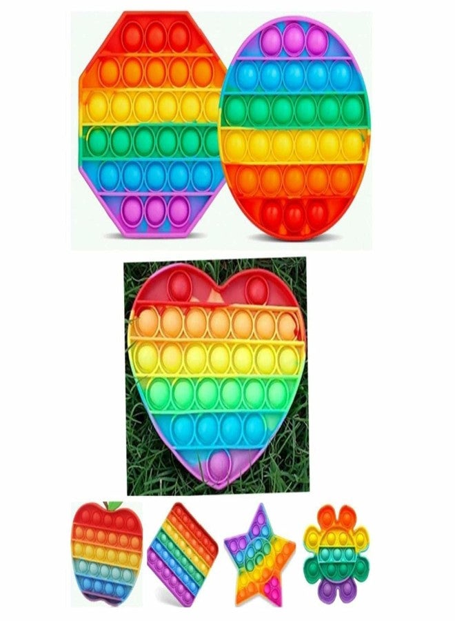 Stewit لعبة ستيويت بوب إت للأطفال والكبار، لعبة بسيطة لتخفيف التوتر، أشكال مختلفة للأطفال، لعبة تعليمية - 4 قطع قابلة للفتح، ألوان متنوعة (ST-POP UP) - Image 4